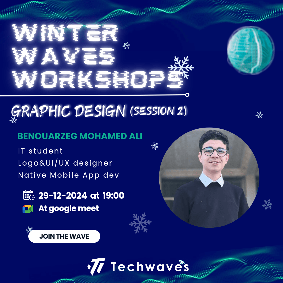 Winter Waves Workshops: Graphic Design